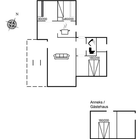 بيت للعطل Marillia - 75m From The Sea By Interhome سالغيليز